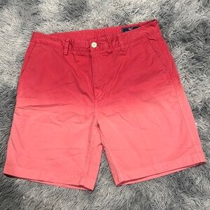 Vineyard Vines Red Flat Front Shorts